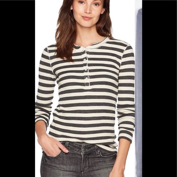 Stateside Tops - Stateside striped Henley